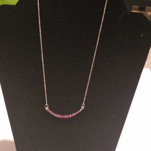 Rockin rhinestones necklace